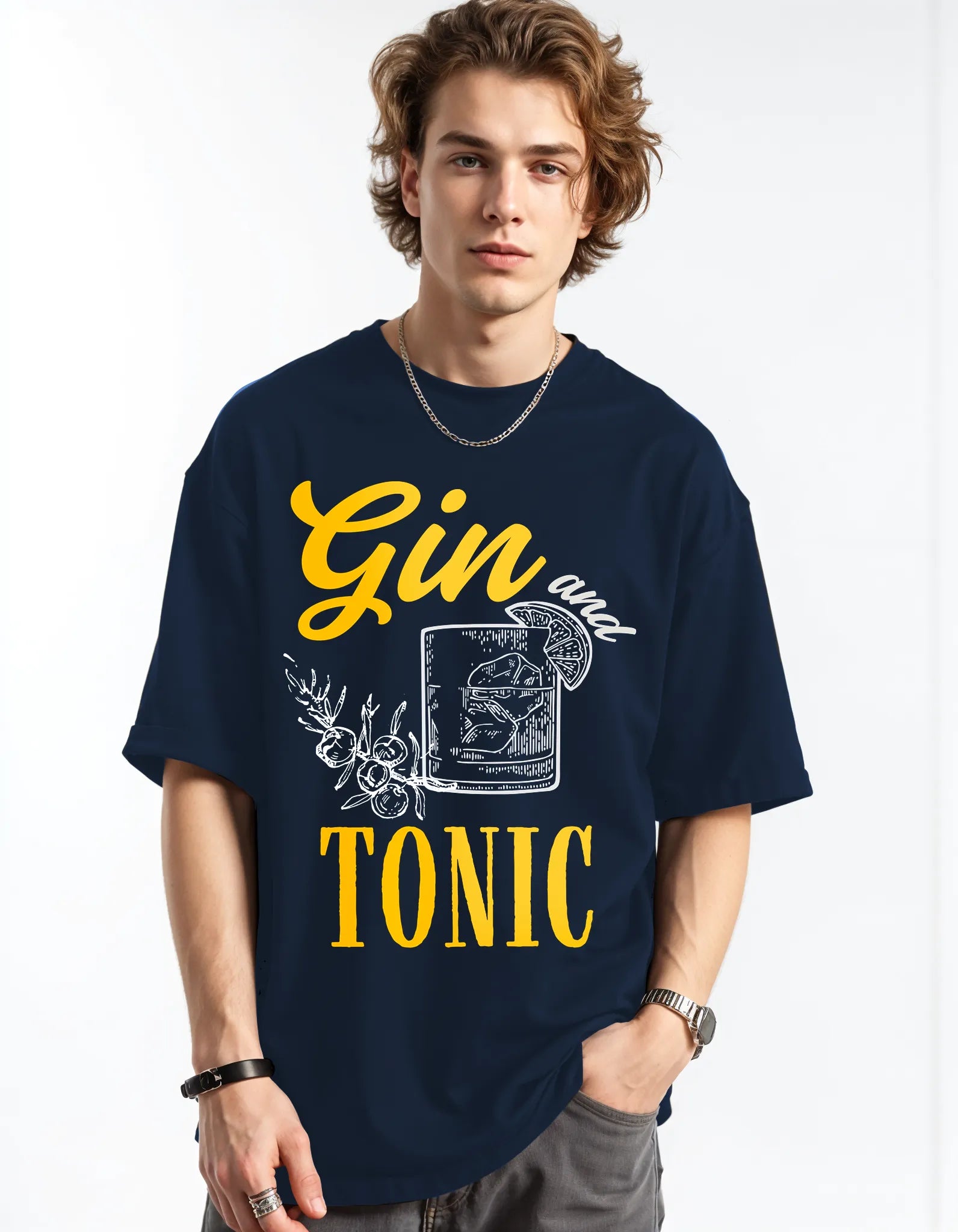 Gin and Tonic Tee | Quick-Dry Cooling Streetwear T-shirt