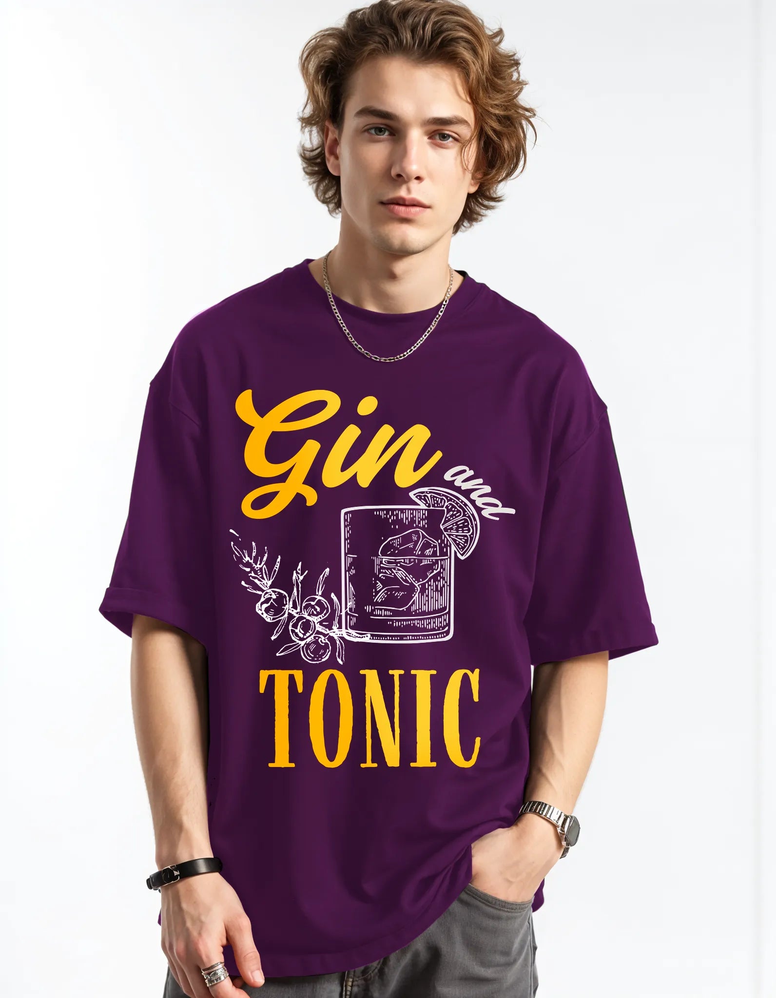 Gin and Tonic Tee | Quick-Dry Cooling Streetwear T-shirt