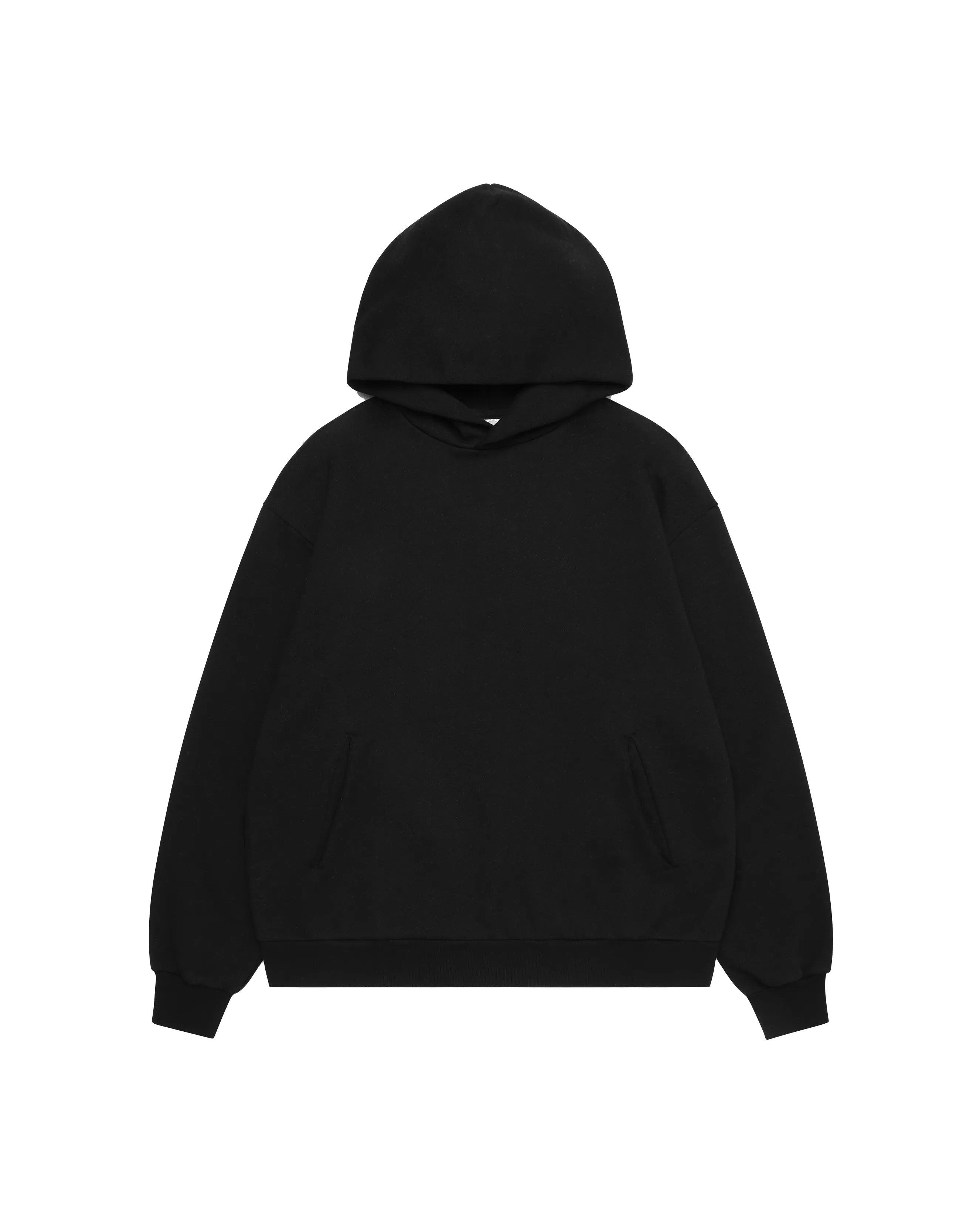 Empulse™ Premium Heavyweight Hoodie in solid black front view