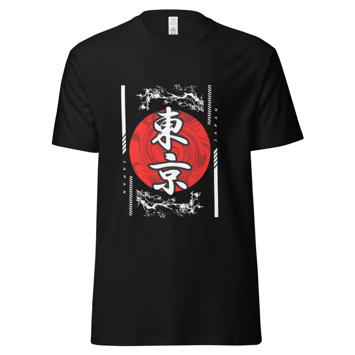 Front view of Empulse® Tokyo graphic tee laid flat