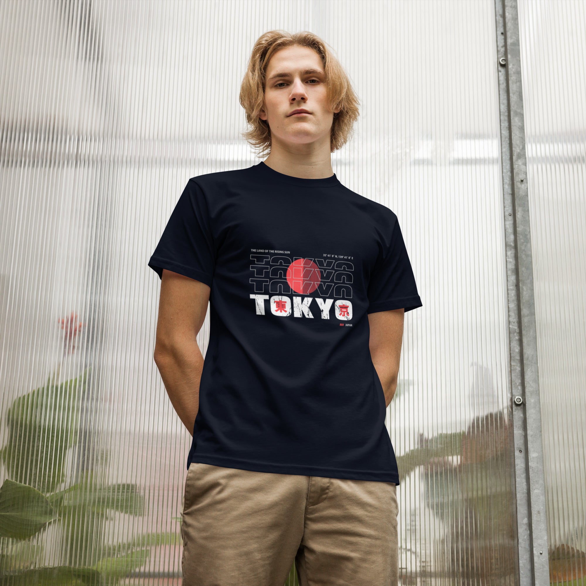 Tokyo TShirt – Japanese Graphic Tee in Black or Navy | EMPULSE®