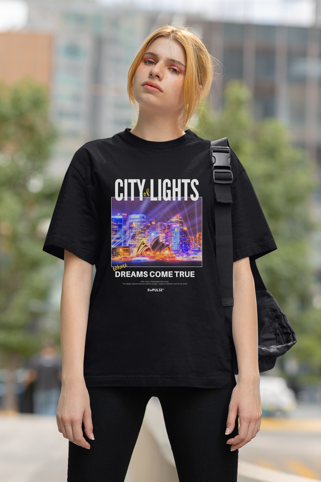 Men's staple tee - City Lights