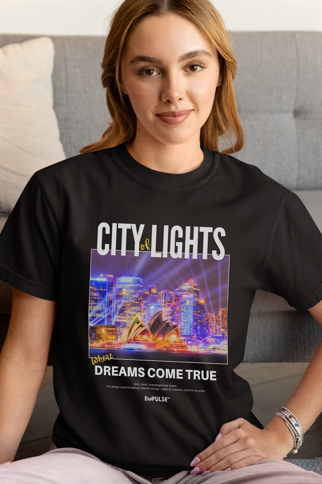 Men's staple tee - City Lights