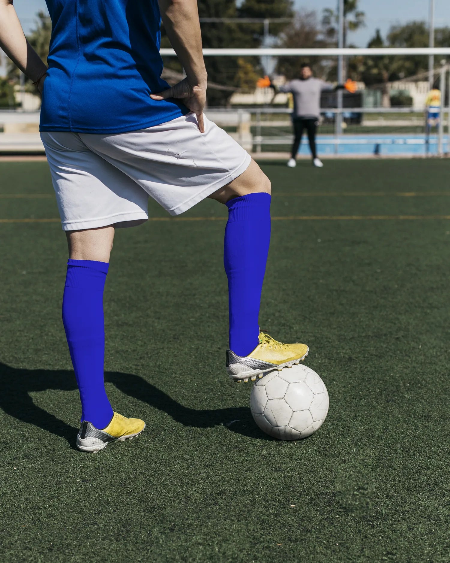 Knee-high Socks 7-12 US | Blue