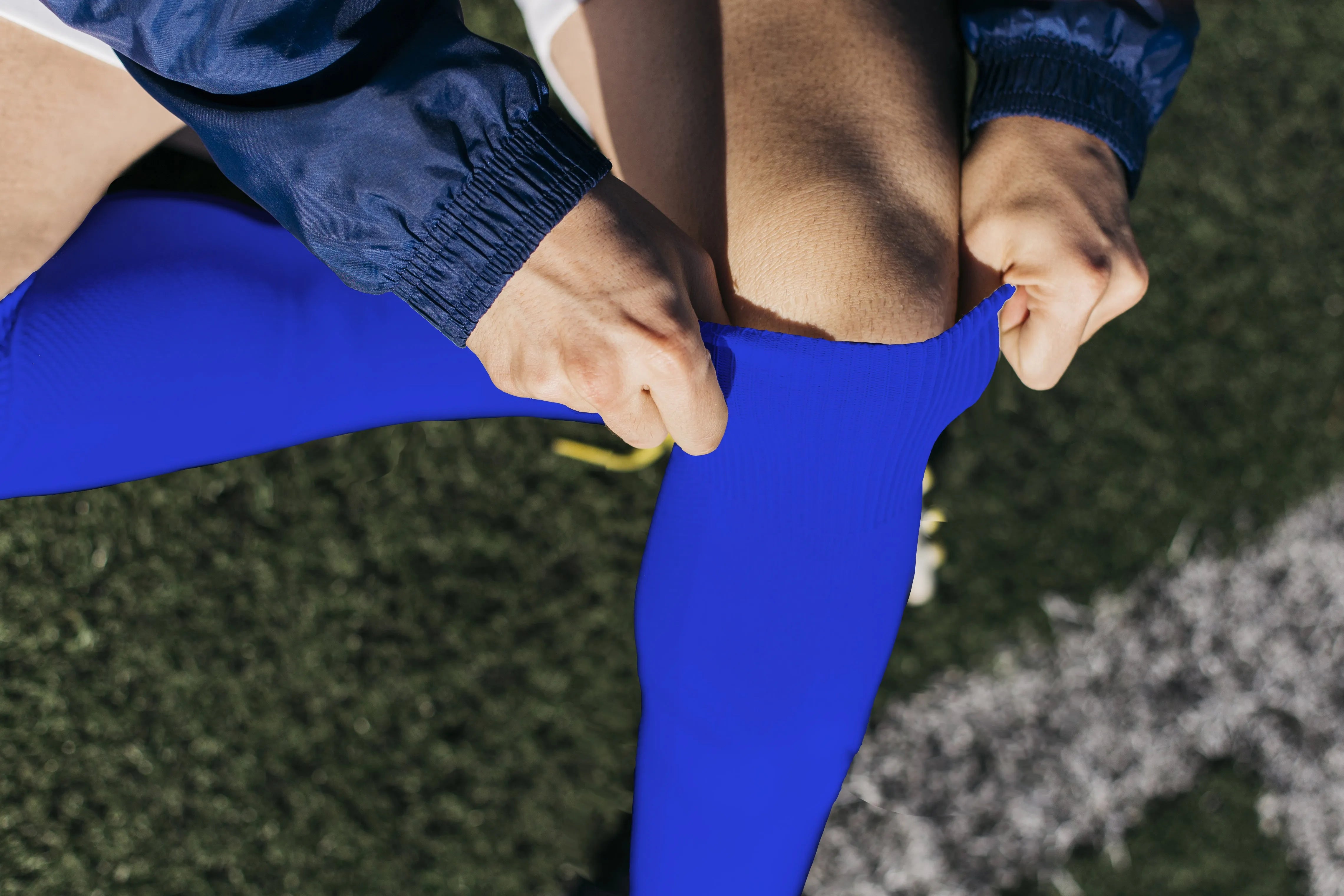 Knee-high Socks 7-12 US | Blue