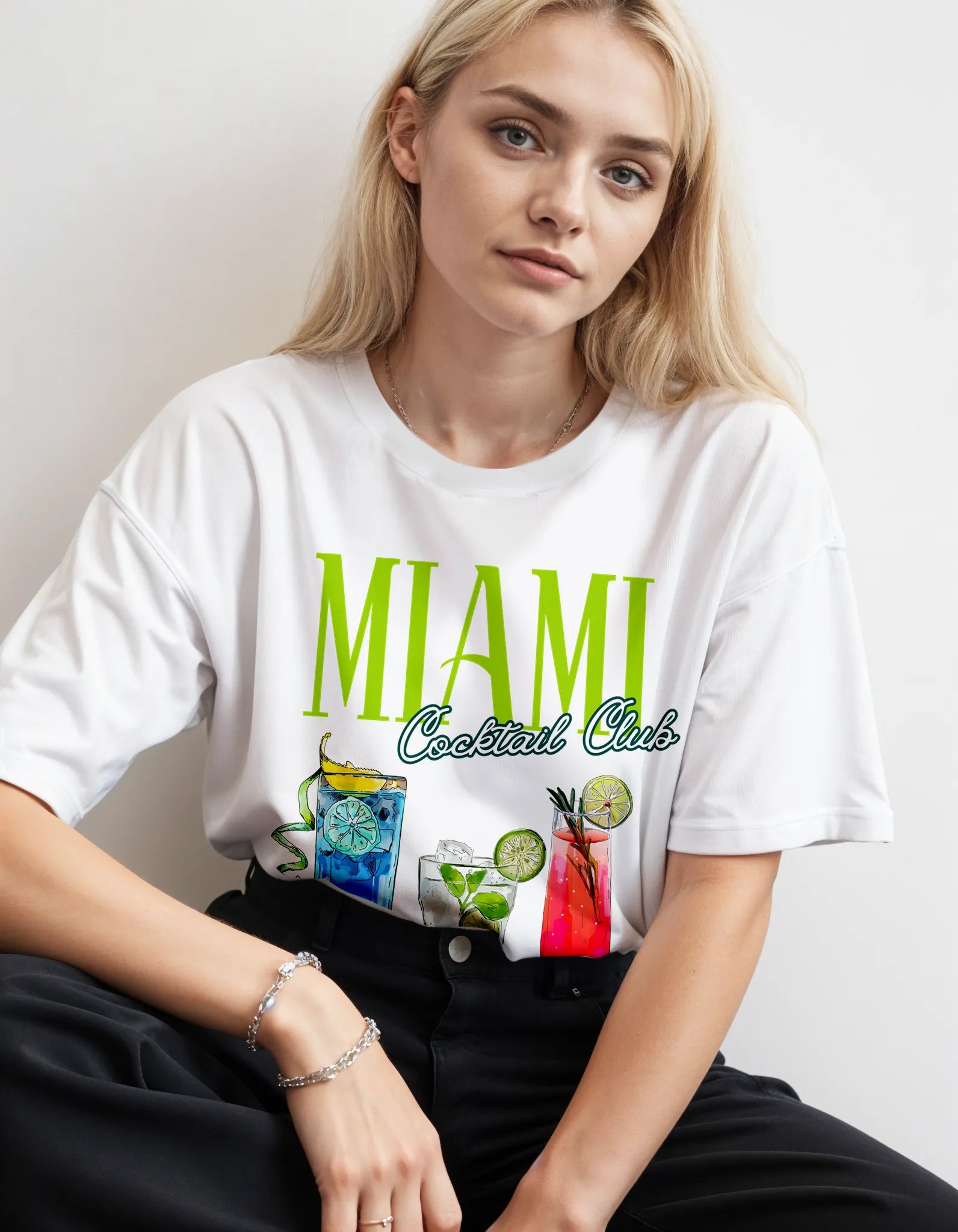Miami Tshirt – Cocktail Club Quick-Dry Sorona® Streetwear | EMPULSE®