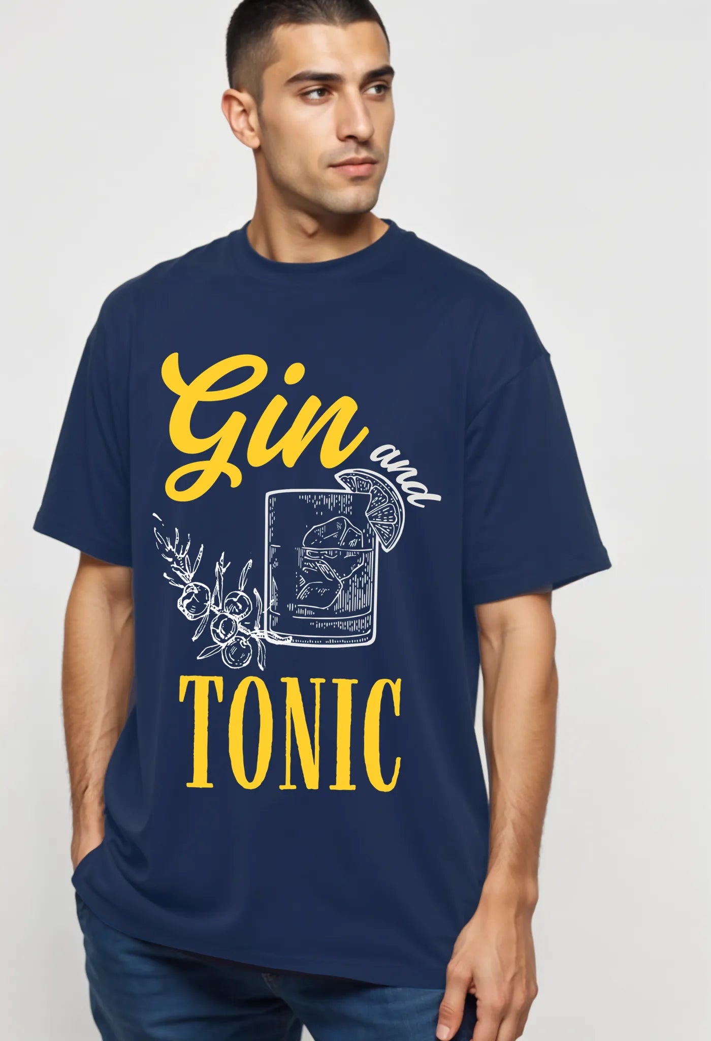 Gin and Tonic Tee | Quick-Dry Cooling Streetwear T-shirt