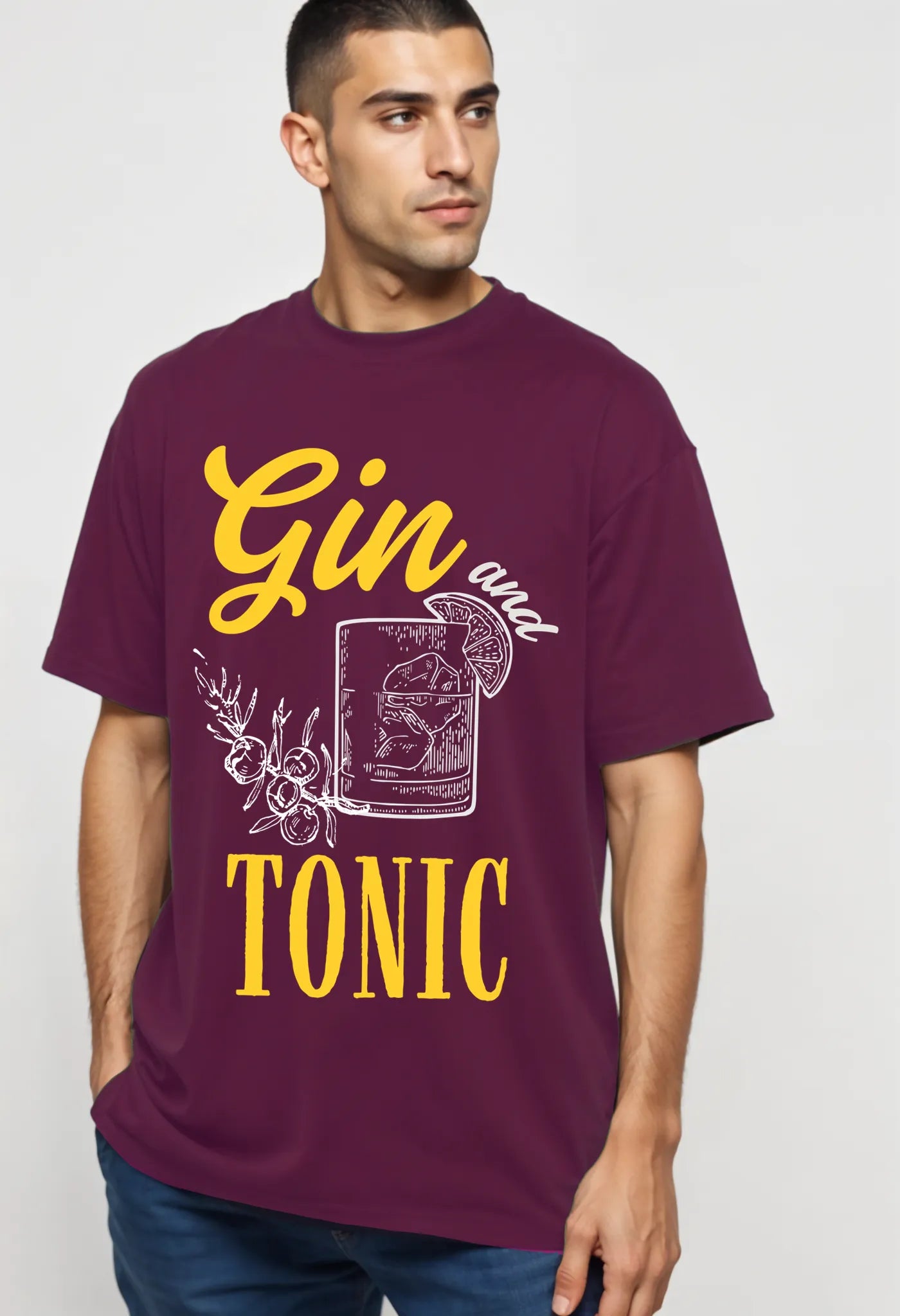 Gin and Tonic Tee | Quick-Dry Cooling Streetwear T-shirt