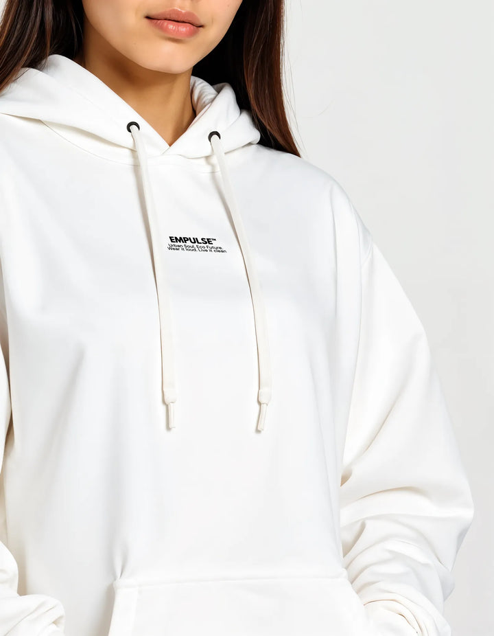 Empulse™ Eco Threads Premium Hoodie - White