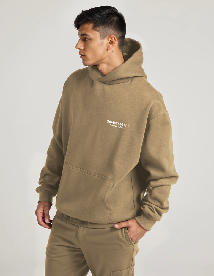 Empulse™ DNA Oversized Hoodie - Sand