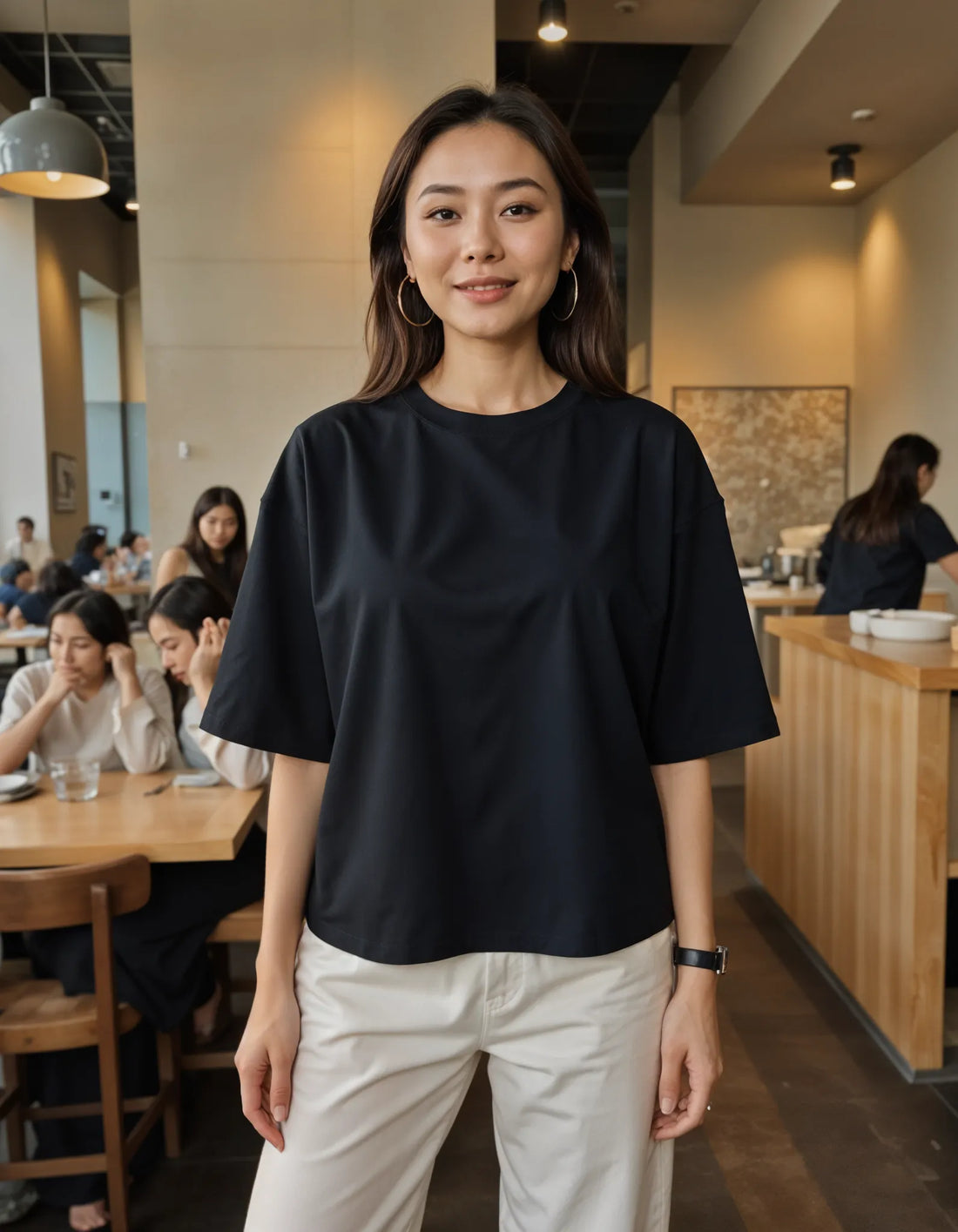 Classic Boxy Tee - Black