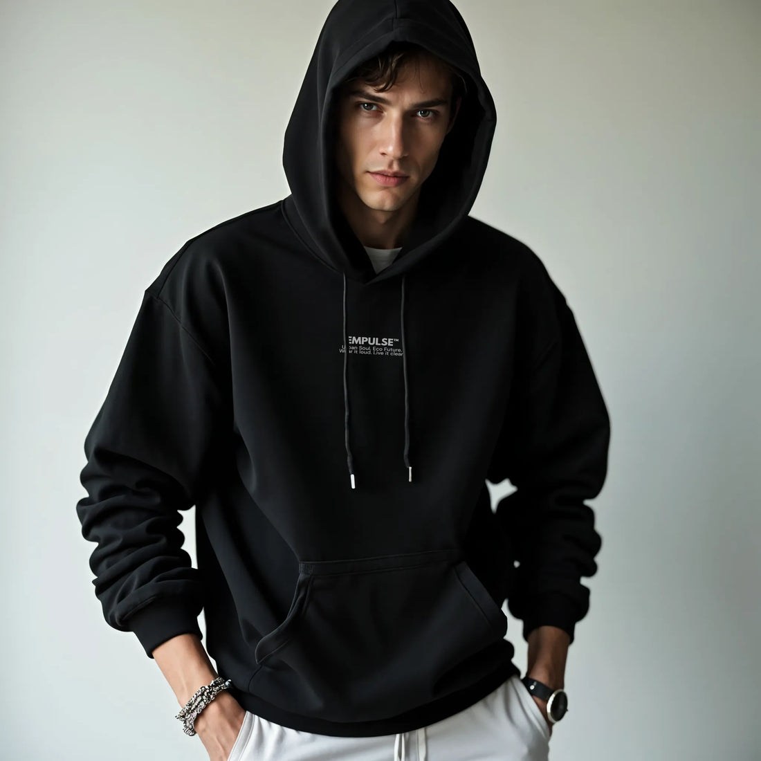 Empulse™ Eco Threads Premium Hoodie - Black