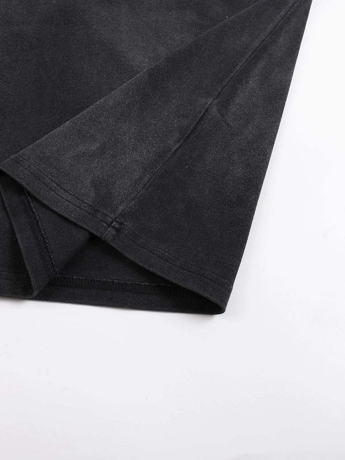 Sunfade T-shirt – Black | 100% Cotton Washed Oversized Tee