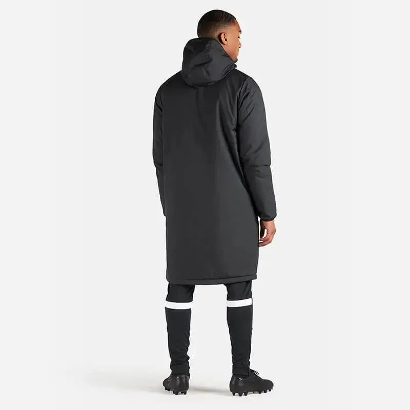 Nike Stadium Jacket CW6156 black – full back view on model, Empulse™