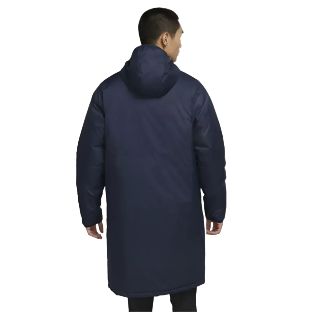 Nike Navy Stadium Jacket CW6156-451 – back view with hood, Empulse™