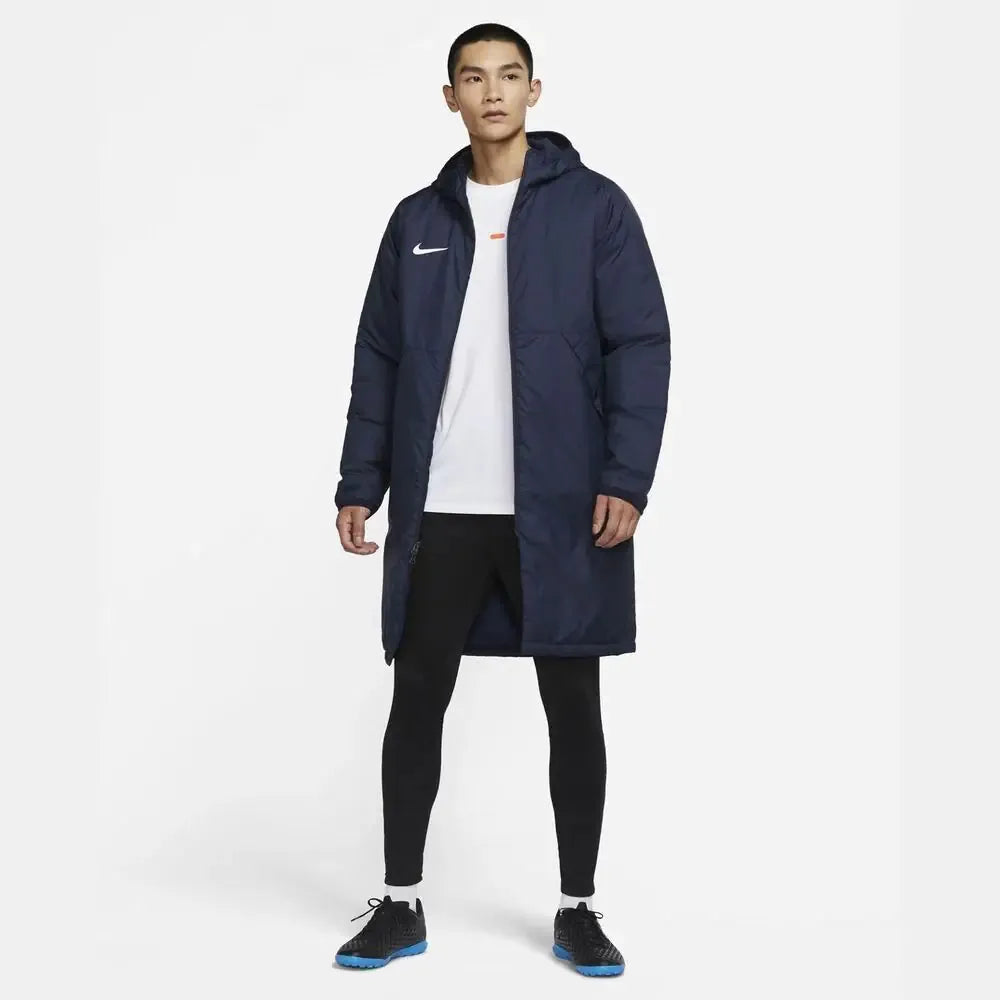 Nike Navy Stadium Jacket CW6156-451 – full-length pose with hands in pockets, Empulse™