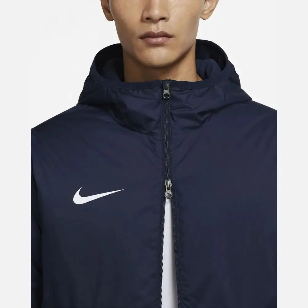 Nike Navy Stadium Jacket CW6156-451 – close-up showing chest logo and zip detail, Empulse™