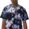 Empulse Oversized Tie-Dye T-Shirt, back product view
