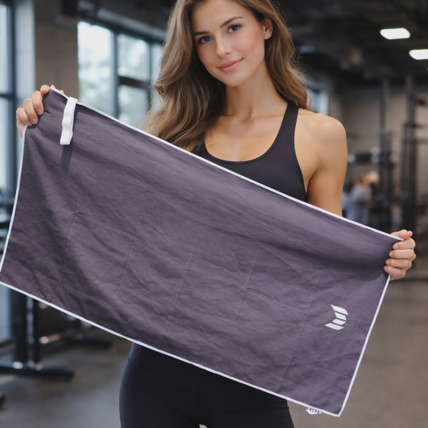 Gym Towel - Blackout