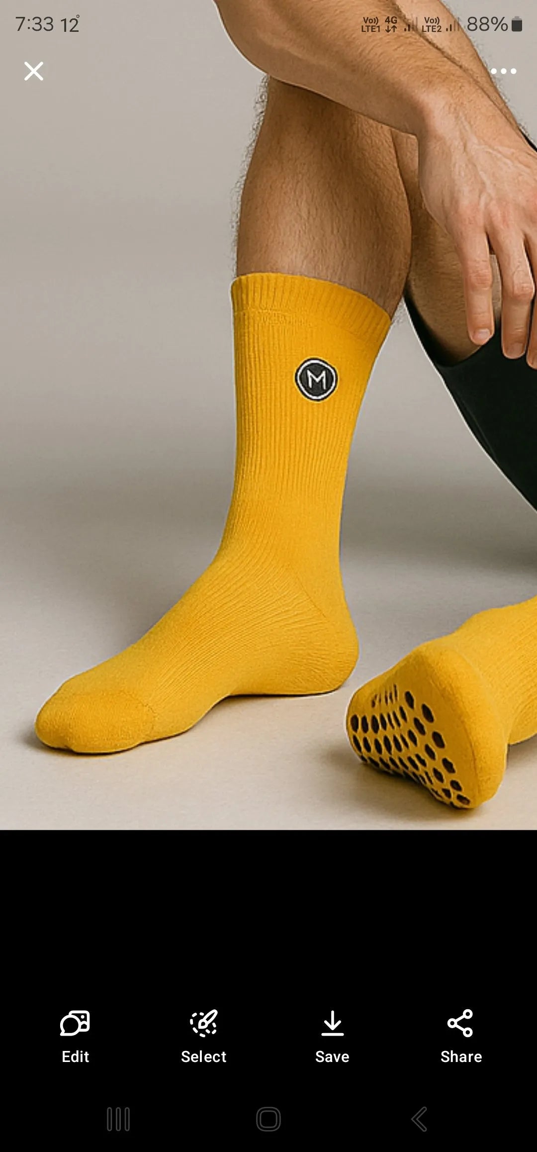 Empulse Grip Socks Pro – Tropic Gold