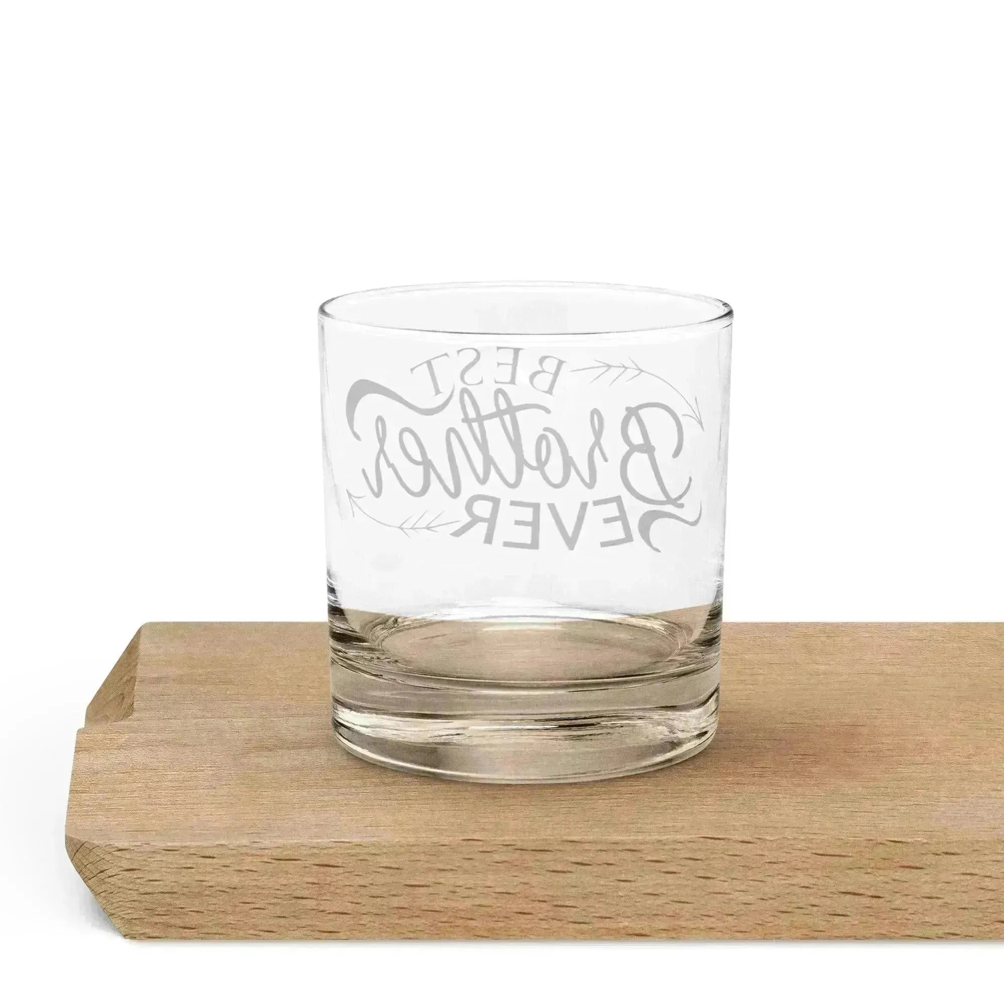 Best Brother Ever Rocks Glass - Empulse