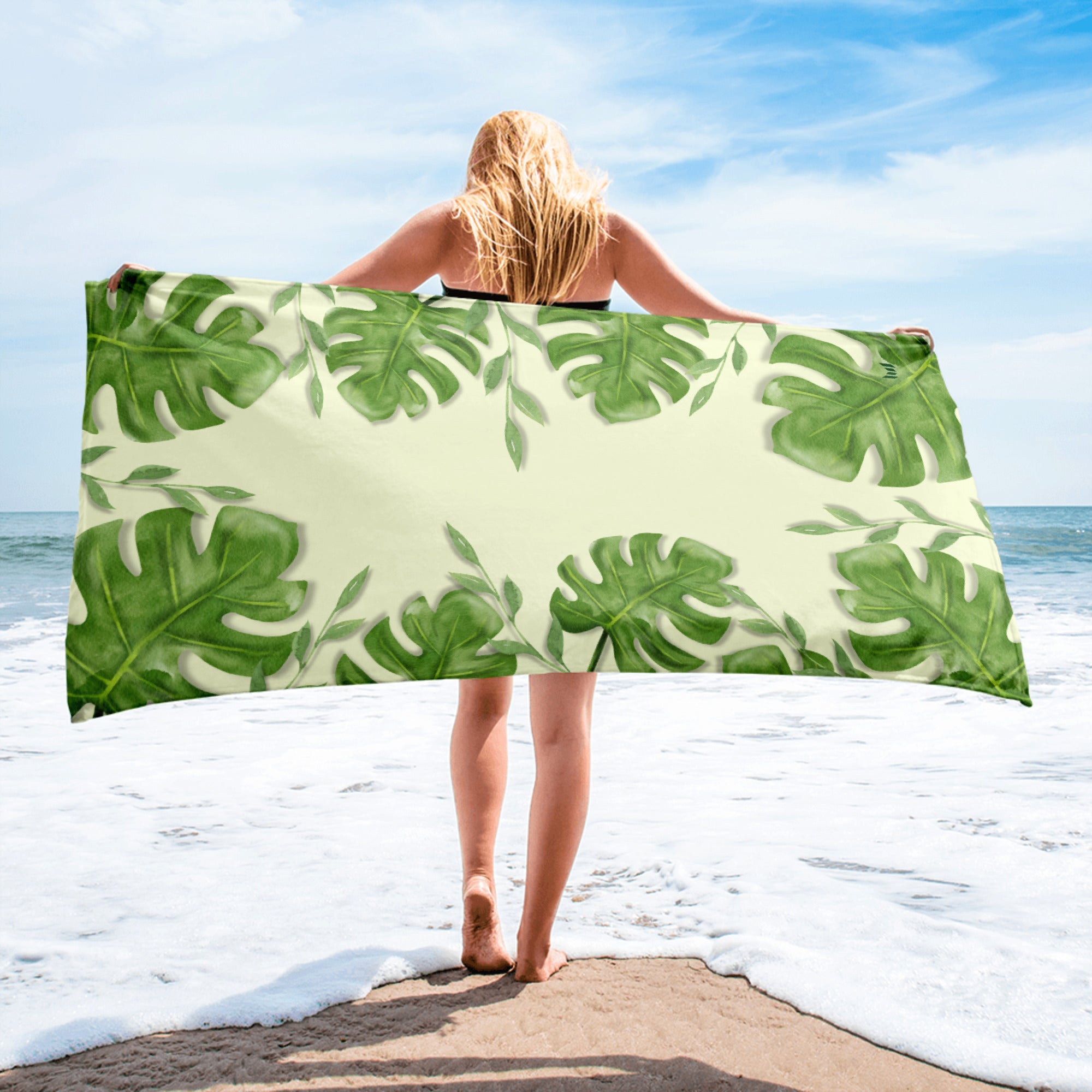Beach Towel - Leaves - Empulse