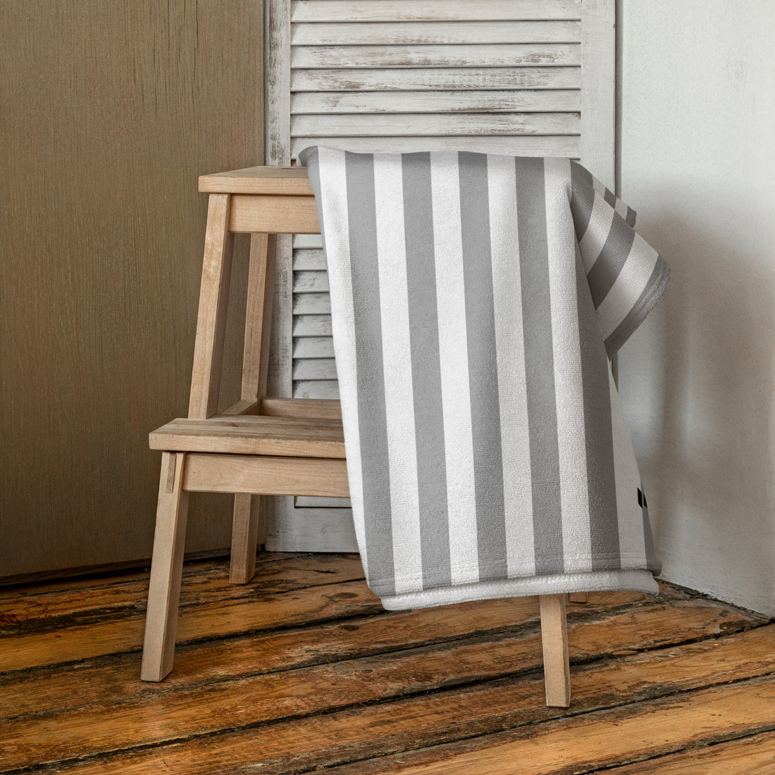 Beach Towel - Grey/White - Empulse