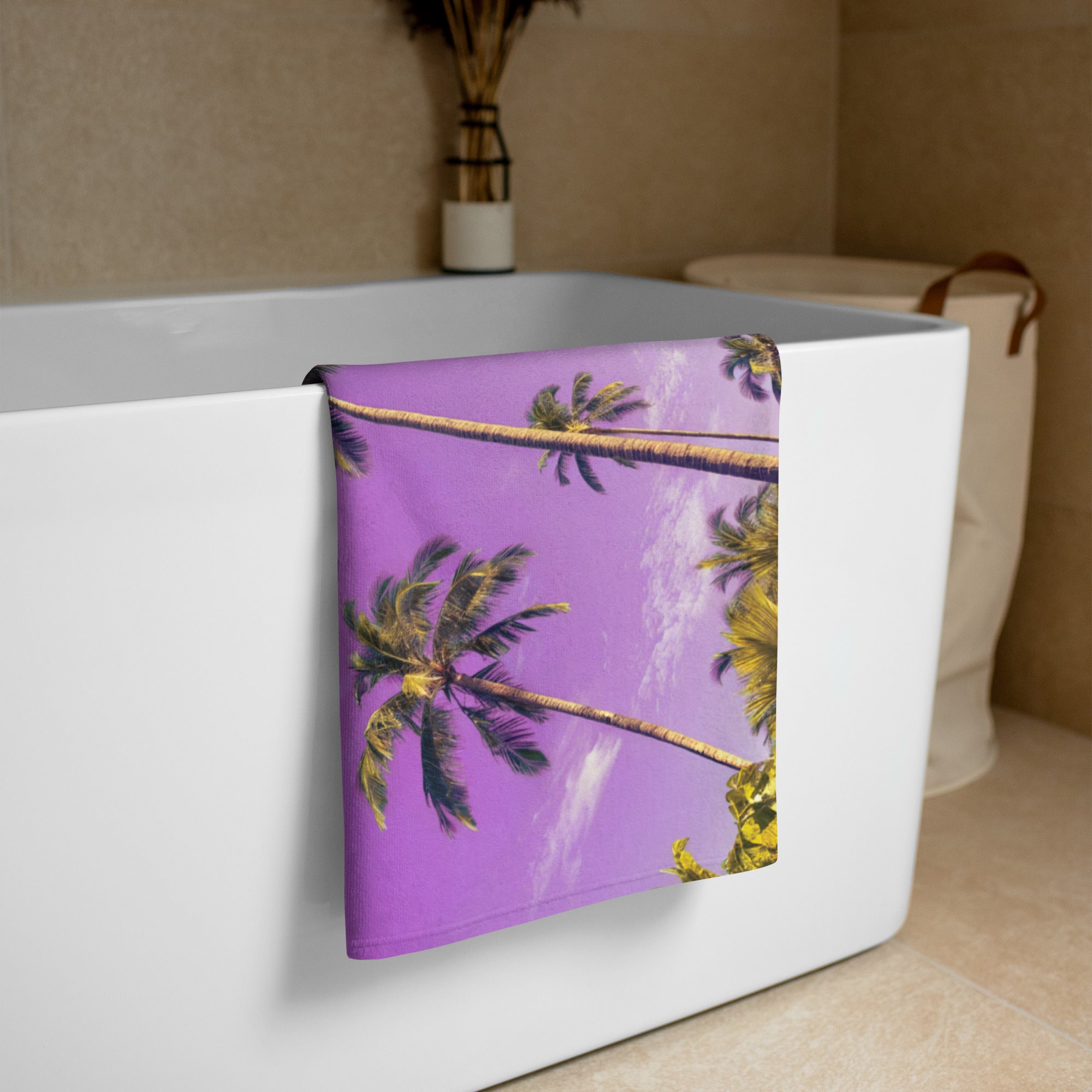 Beach Towel - Palms Purple - Empulse