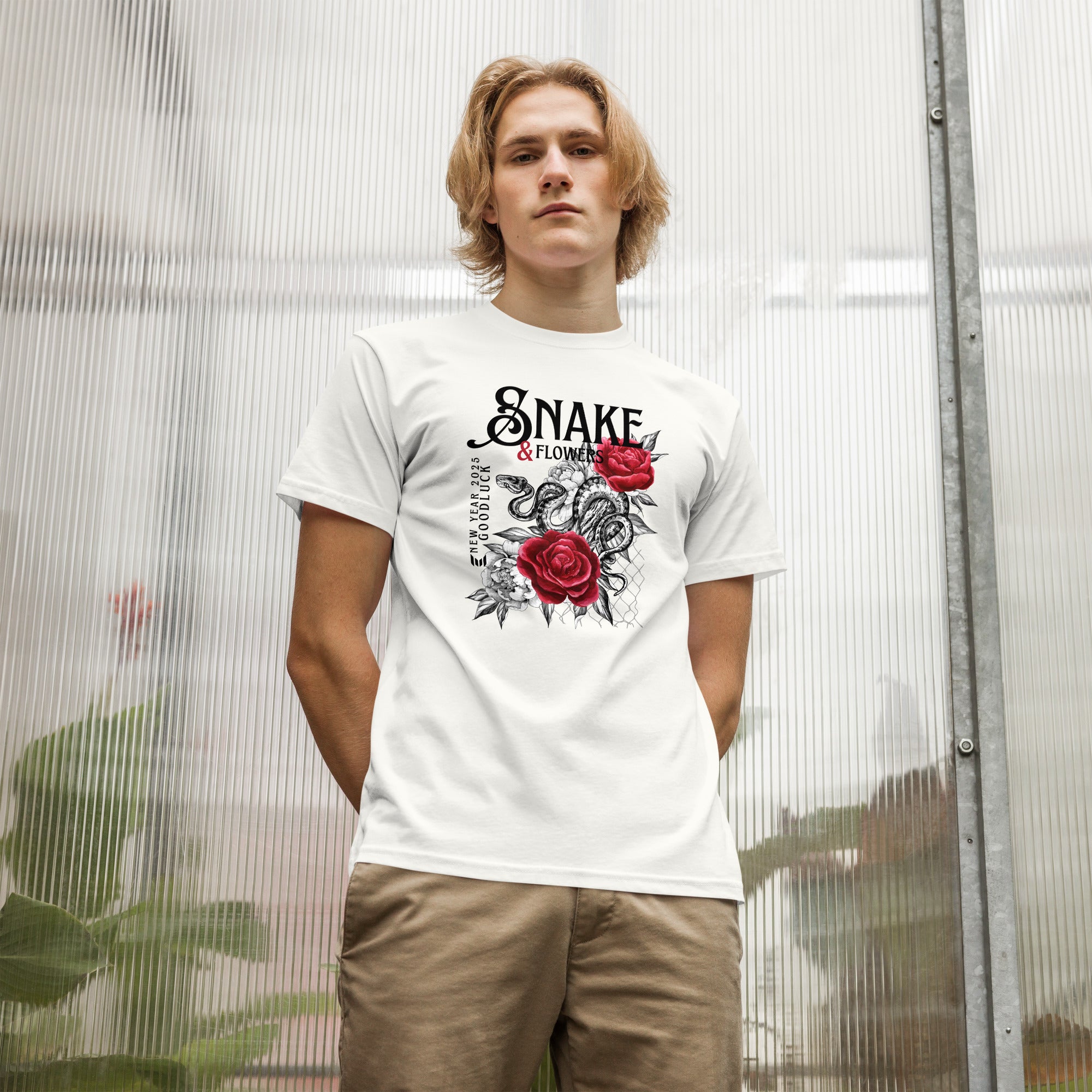 Eco Threads - Snake and Flowers - Empulse