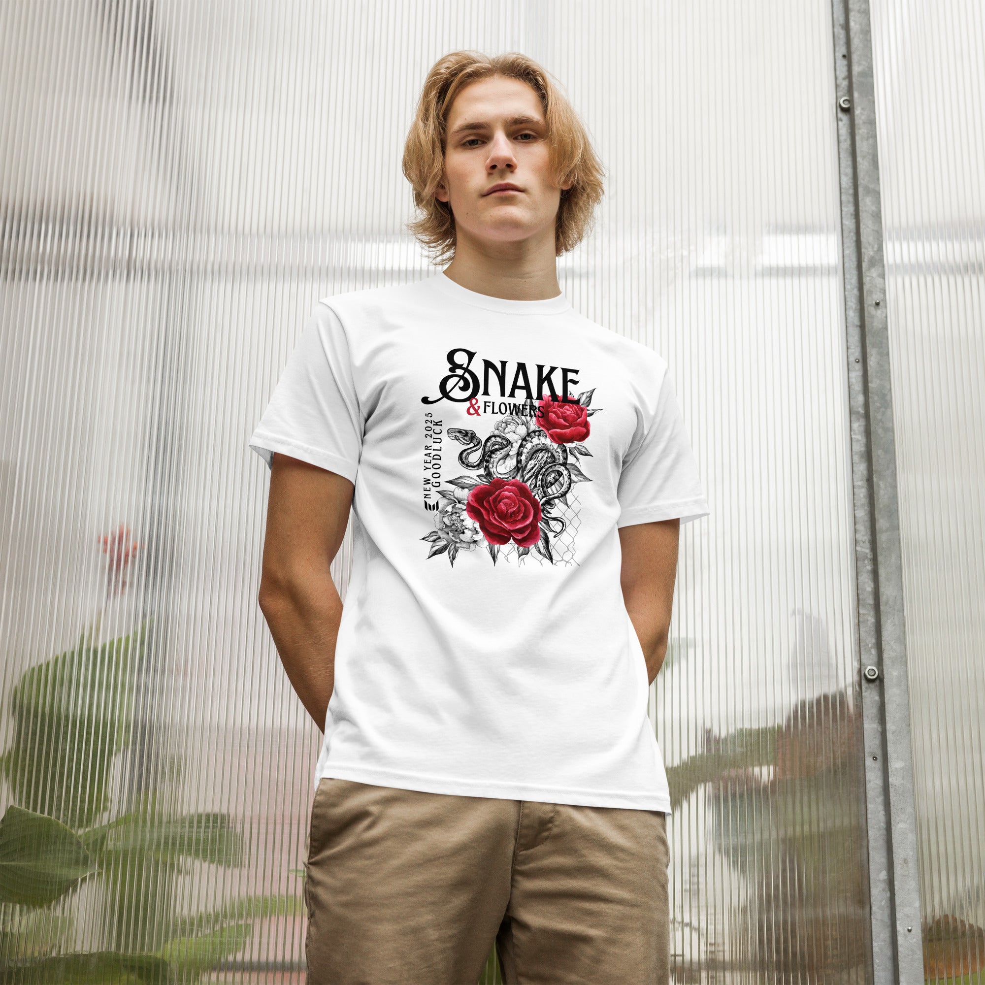 Eco Threads - Snake and Flowers - Empulse