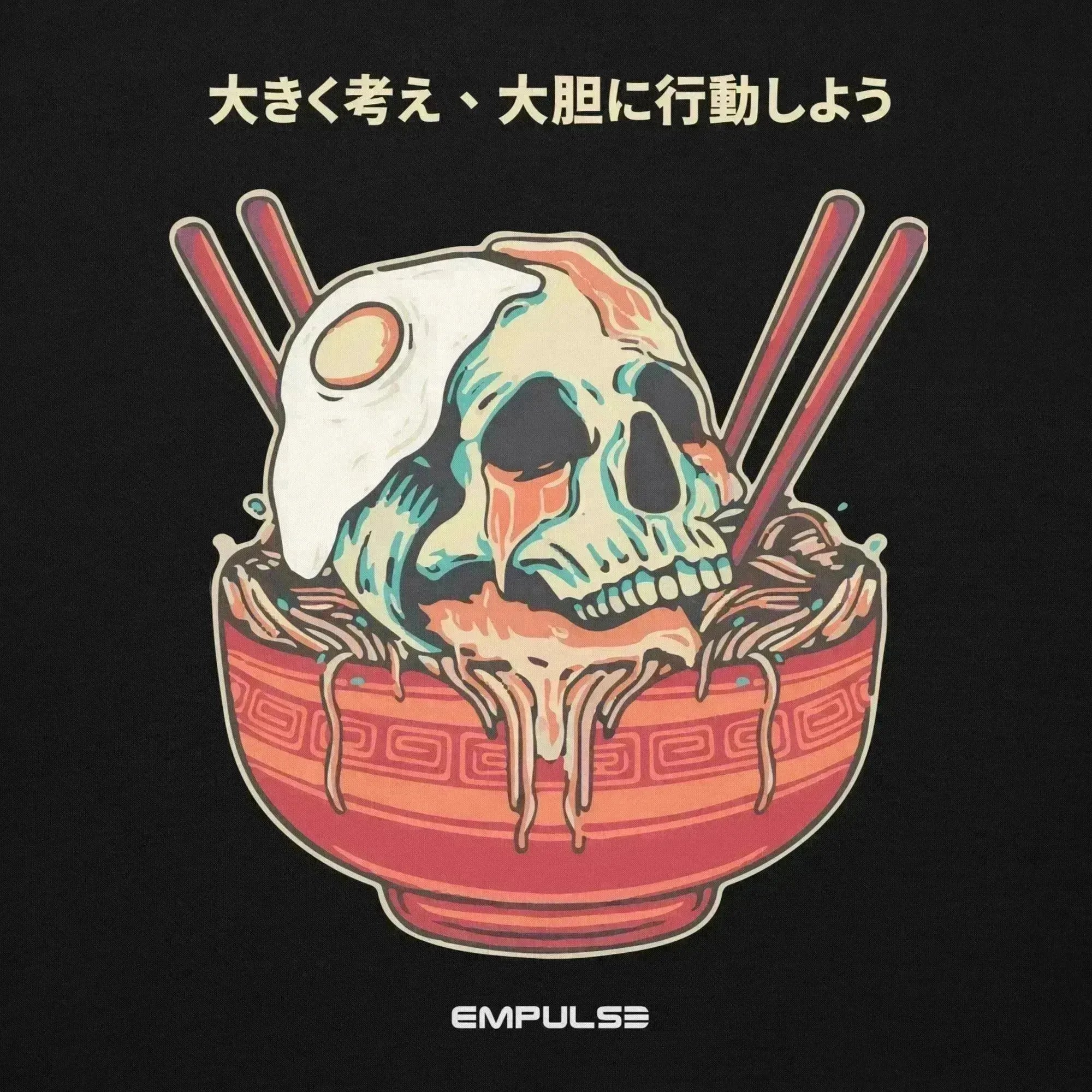 Ramen Skull Unisex Hoodie - Empulse